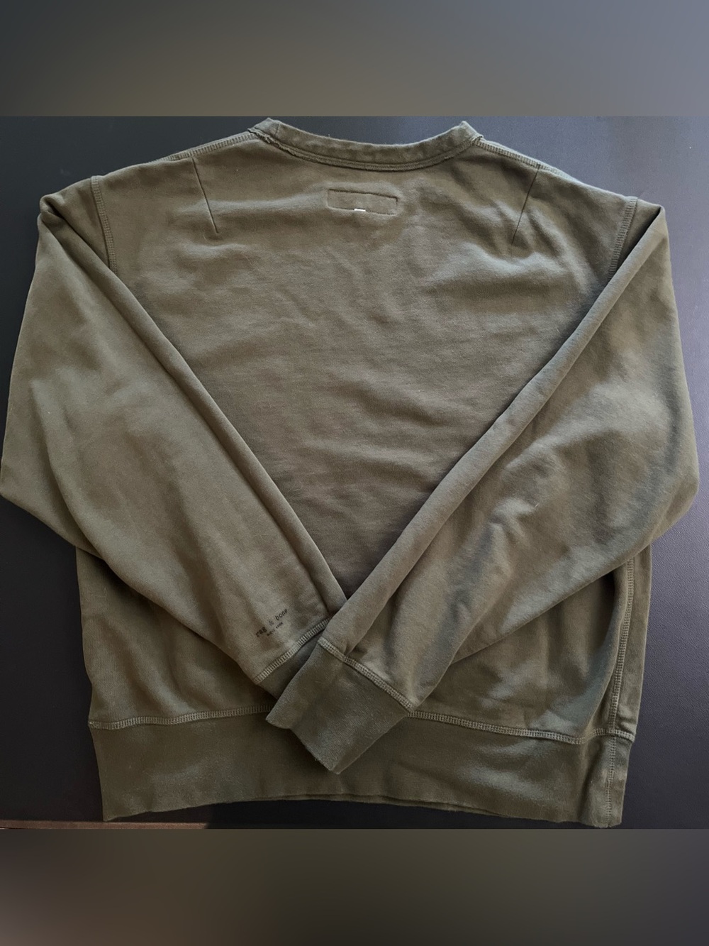 Rag & Bone Olive Crewneck Sweater - Picture 5 of 7